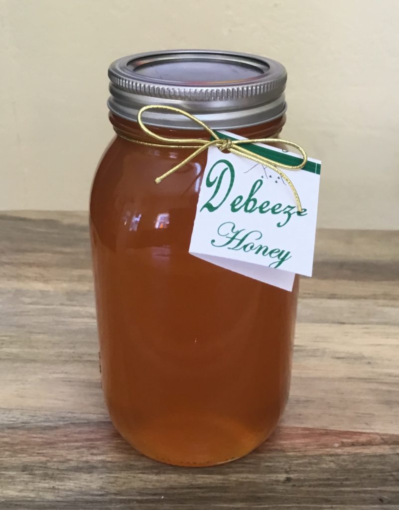 Quart Wildflower Honey Debeeze Honey